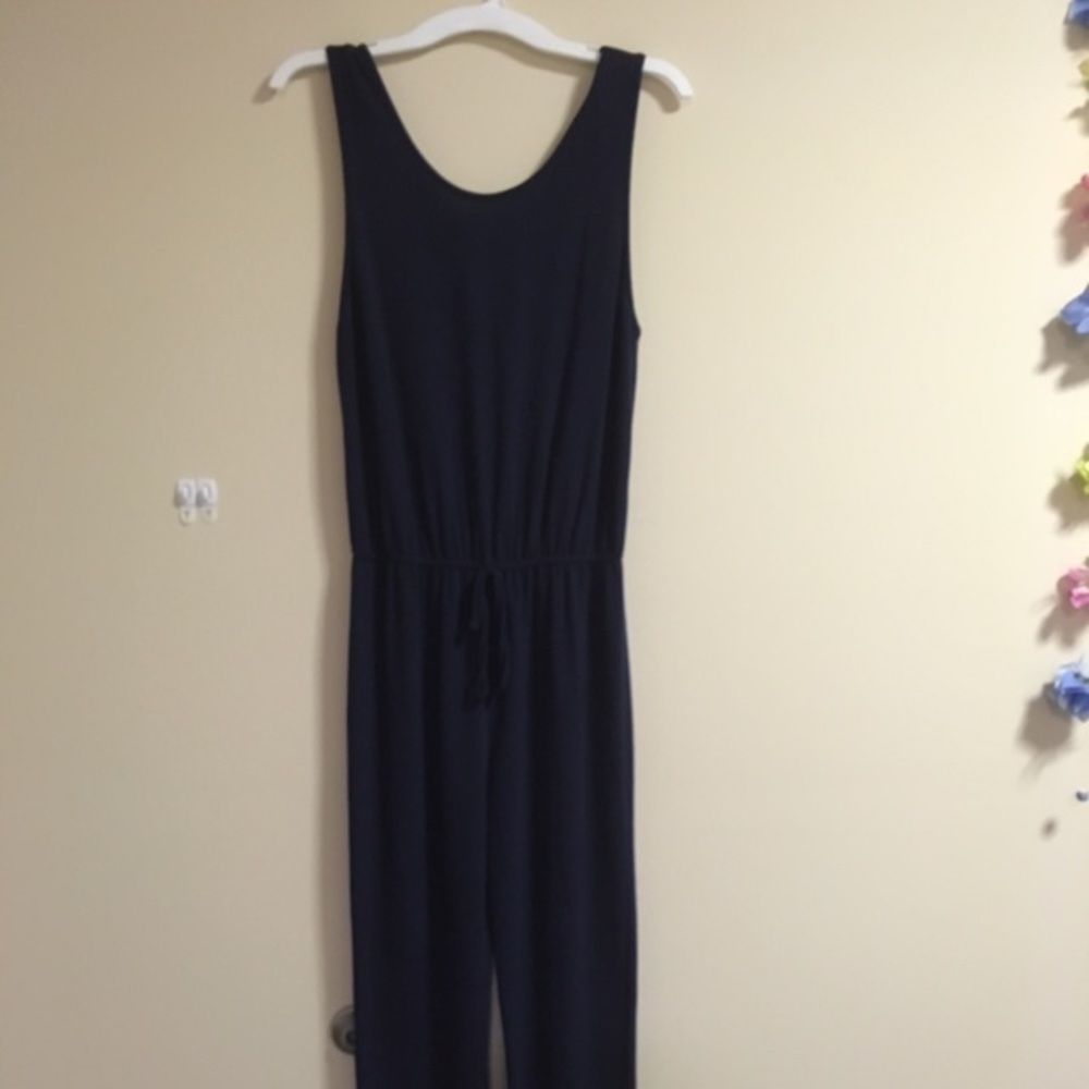 navy jumpsuit